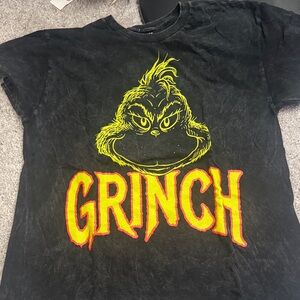 Hot Topic Black Grinch Kids T-Shirt